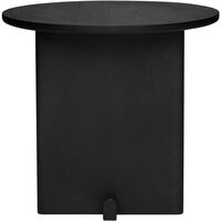 Koku Sidobord Runt Mattlackad Ek