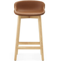 Hyg Barstol 65 cm Brandy Skinn / Eik