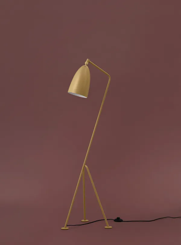 Gräshoppa Gulvlampe Olive Brown