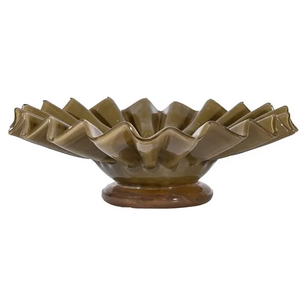 Lori Skål 18 cm Grøn / Beige
