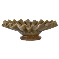Lori Skål 18 cm Grøn / Beige