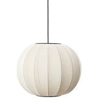 Knit-Wit Pendel Rund 60 cm Pearl White
