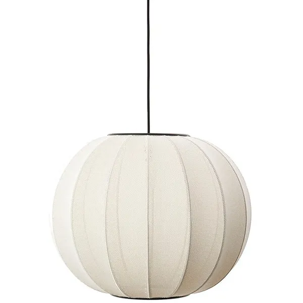Knit-Wit Pendel Rund 60 cm Pearl White