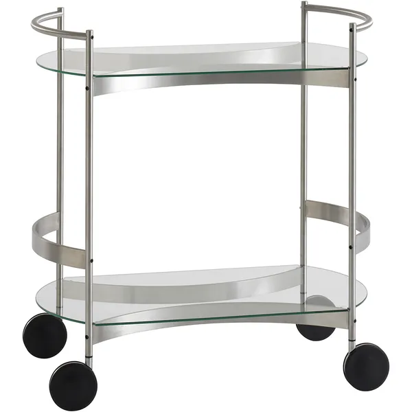 Orbis Mobile Serveringsvogn Glas / Rustfrit Stål