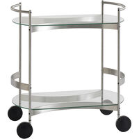 Orbis Mobile Serveringsvogn Glas / Rustfrit Stål