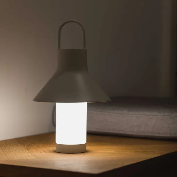 Shadow Small Bordlampe Gråbeige