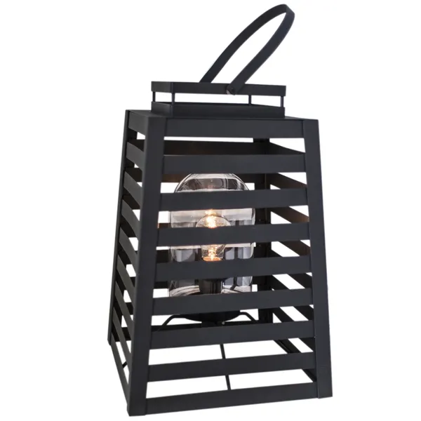 Yankton table/Floor lamp IP44 Sand Black
