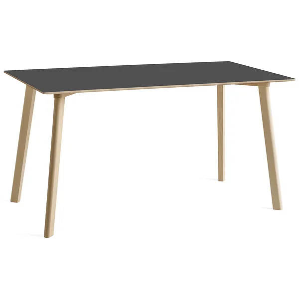CPH Deux 210 2.0 Pöytä 75x140 cm Stone Grey / Käsittelemätön Pyökki