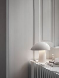 Night Owl Bordslampa Smokey white