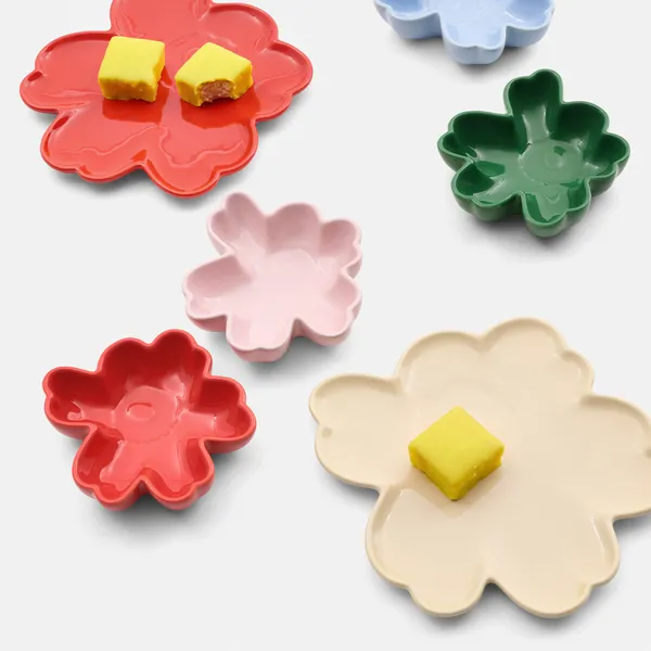 Unikko Shape Lautanen 20 cm Meripihka