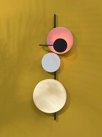 Planet Væglampe Indian Red