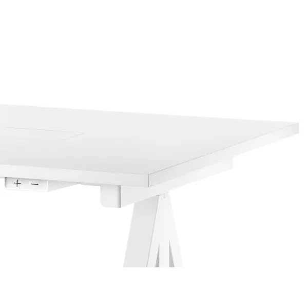 String Works Skrivebordsplate 140 cm Hvit Laminat