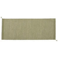 Ply Matto Kierrätetty Polyesteri Moss Green 80x200 cm