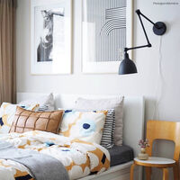 Bazar Vegglampe Lang Arm Svart