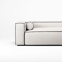 Grand Hue 3-Sitssoffa Steam White / Mine Graphite