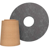 Sintra Spisebord Ø135 cm Sort Marmor / Cork