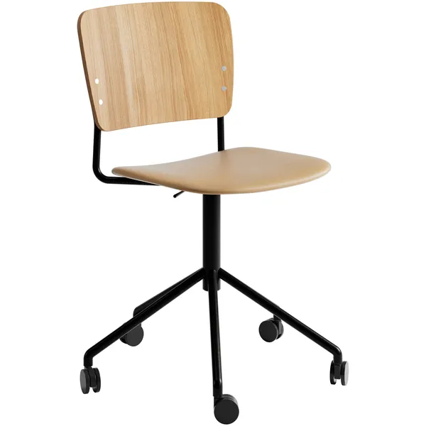 Mono Black Swivel adjustable/Oak/Elmosoft 43054