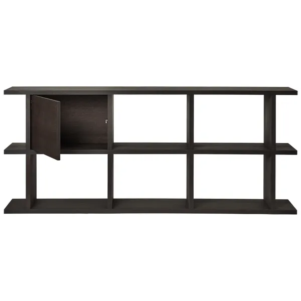 Kona Cabinet Insert For Bookcase 32x50 cm Dark stained Oak