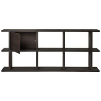 Kona Cabinet Insert For Bookcase 32x50 cm Dark stained Oak
