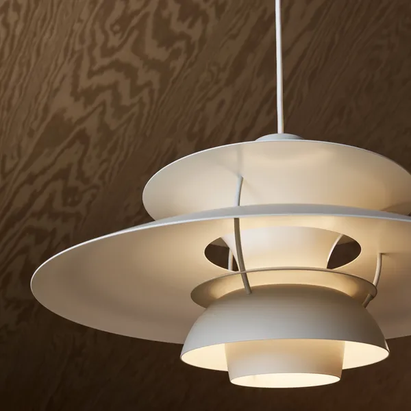 PH 5 Pendel Monochrome Pale Pewter