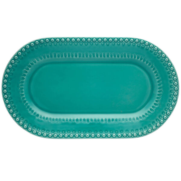 Fantasy Serveringsfad 45 cm Turkis