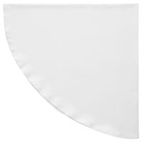 Sienna Duk Rund 160 cm Vit