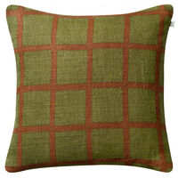 Mela Kuddfodral 50x50 cm Cactus Green / Terracotta
