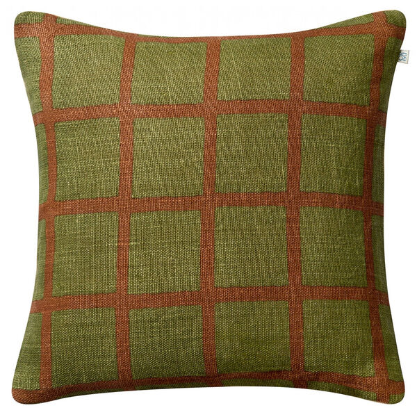Mela Pudebetræk 50x50 cm Cactus Green / Terracotta