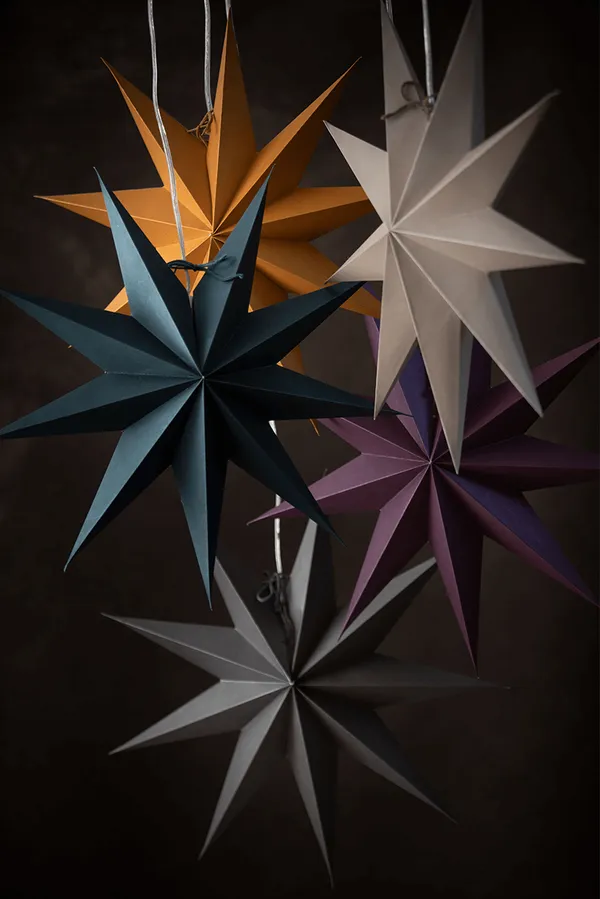 Boris Christmas Star 50 cm Light Gray