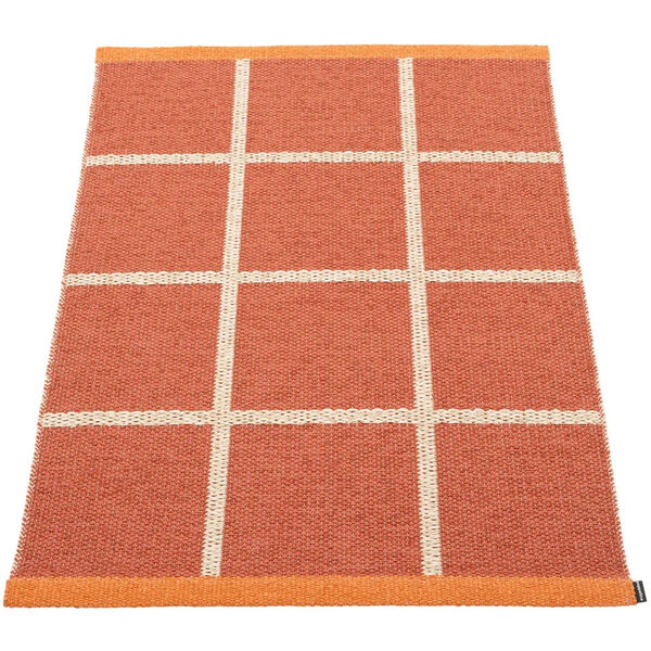 Criss Pop Muovimatto 70x100 cm Brick / Cream / Pale Orange