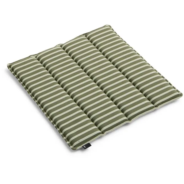 Terrazza Seat Cushion 40x40 cm Olive Bold Stripe
