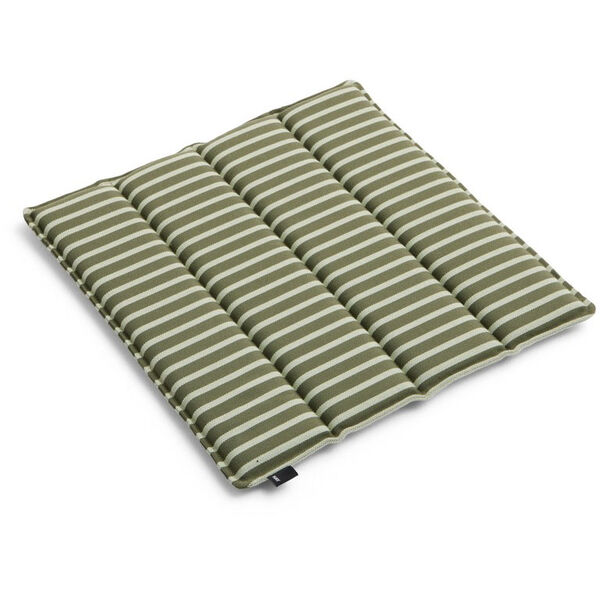 Terrazza Seat Cushion 40x40 cm Olive Bold Stripe