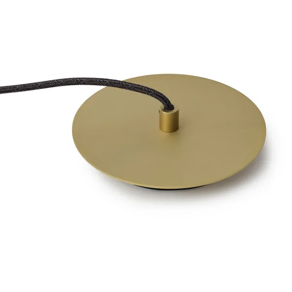Loop Single Ceiling Lamp with Sphere IV Gold