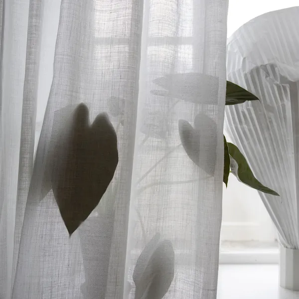 Ellie Gardin Dubbel Bredd 290x270 cm Vit