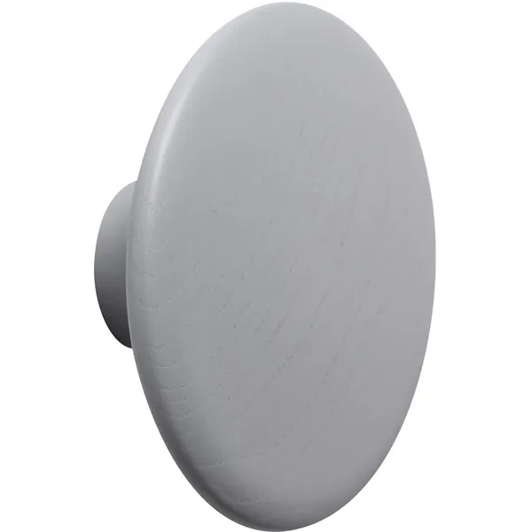 Dots Krog Træ Ø17 cm Grå
