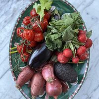 Amalfi Serveringsfat 37 cm Grønn