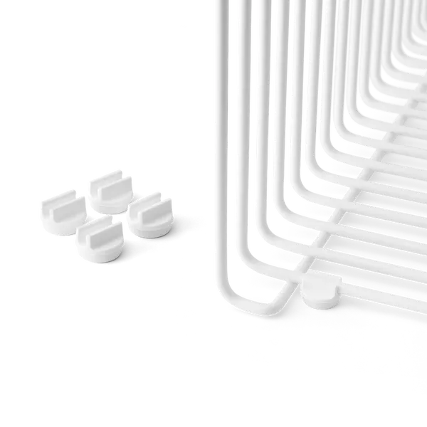 Panton Wire Möbelfötter 4-pack Snow
