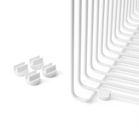 Panton Wire Möbelfötter 4-pack Snow