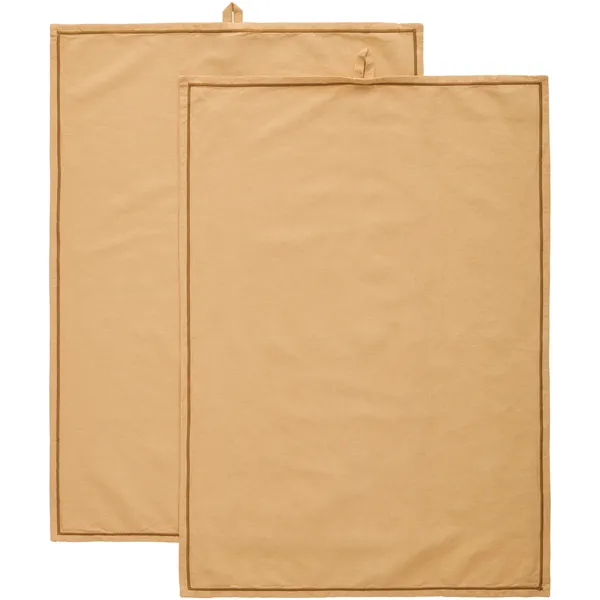 Sienna Kökshandduk 2-pack 50x70 cm Sand