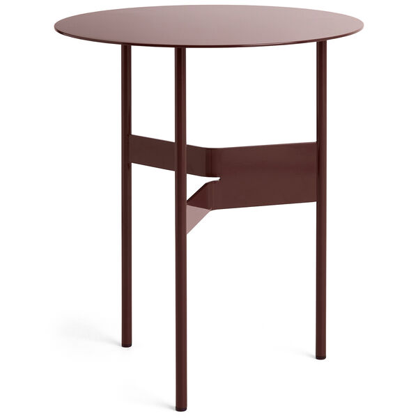 Shim Sofabord Ø45 cm Bordeaux