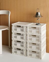 Colour Crate Large Square Oppbevaring Off-white