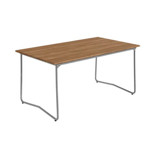Bovik Pöytä 92x150 cm Teak / Kuumagalvanoitu Teräs