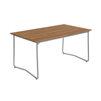 Bovik Pöytä 92x150 cm Teak / Kuumagalvanoitu Teräs