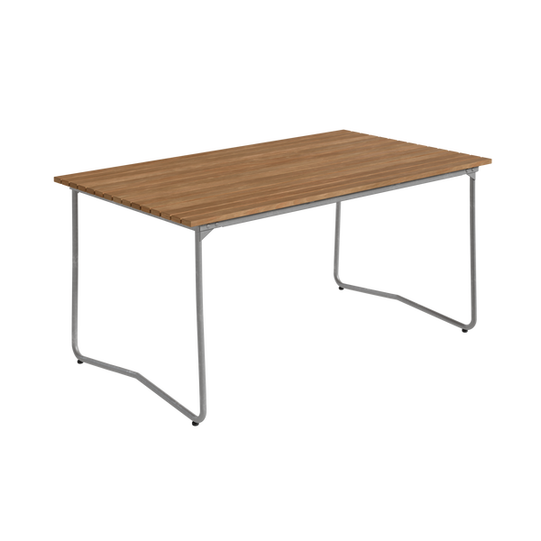 Bovik Bord 92x150 cm Teak / Varmgalvaniseret Stål