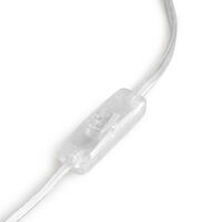 Deco Disco Bordlampe Krom