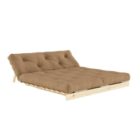 Roots 160 Sovesofa Med Madrass Raw / Mocca