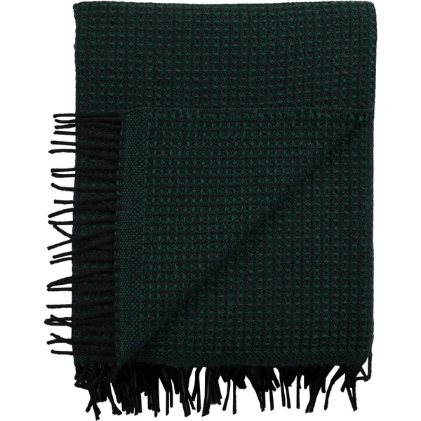 Vega Plaid 150x210 cm Mørkegrøn