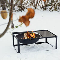 BBQ Fire Pit With Grill Grate