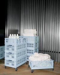 Colour Crate Small Oppbevaring Soft Blue