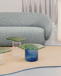 Striche Coffee Table Mint Green / Blue